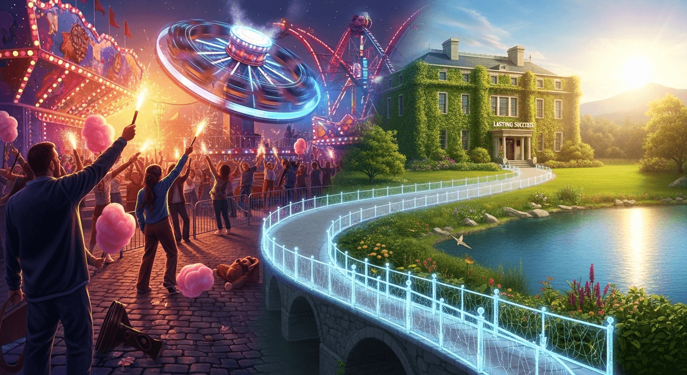 তাৎক্ষণিক আনন্দ থেকে স্থায়ী সাফল্যের পথে